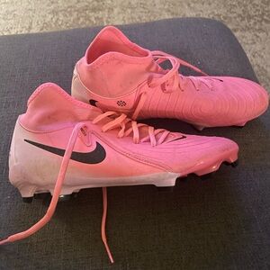 Nike Vibrant Pink Soccer Cleats
